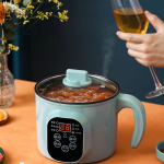 1,7L multifunktsionaalne elektriline pann Minipann Elektriline pann nuudlipann leibkonna &uuml;li&otilde;pilaste &uuml;hiselamu pann without Steamer