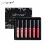 Velvet Water Mist Six Lip Glaze Set Matte Mittepleekuv Non Stick Cup Vedel huulepulk