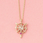 Anime Cardcaptor Sakura kaelakee ripats 25. aastap&auml;eva kaart Captor 925 Sterling Silver Ehted Naistele T&uuml;drukutele Cosplay Rekvisiidid Kingitused