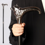 Wolf-Head Luksuslikud jalutuskepid, meeste 2023. aasta moodne jalutuskepp, naiste moekas jalutuskepp, vanaaegne jalutuskepp