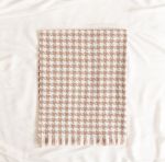 Moekas ruudusall, magus ka&scaron;miir, nagu tuhande linnu t&scaron;ekk, paksendatud soe sall, kingitus talvel ONE SIZE