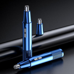 2023. aasta uus elektriline ninakarvade trimmer, laetav raseerimisnina k&otilde;rva trimmer meestele raseerimiskarvade eemaldamiseks habemenuga double shaver heads