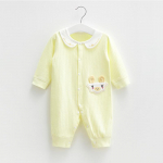 Kiddiezoom uued Beebipoisid T&uuml;drukute beebip&uuml;ksid 100% puuvillane Pehme ja nahas&otilde;bralik multifilmiprint Varrukad Kombinesoonid Kevad-S&uuml;gis V&auml;ikelaste Imikup&uuml;ksid 0-3Months valge