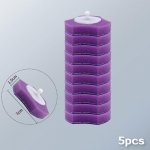 5 tk Vannitoa &uuml;hekordse kasutusega tualettharja puhastus, ilma surnud nurgata pesemiseta WC-hari lilla