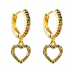 Naiste r&otilde;ngask&otilde;rvar&otilde;ngas Bohemian O-kujuline loominguline riisihelmed liialdatud tarvikud k&otilde;rvar&otilde;ngad OneSize kuld