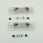 ESC Autovaruosad ESP696 2X Numbrim&auml;rgituled 3B5943021E VW Jetta Passat Caddy T5 Superb jaoks Kiire saatmine Valmistatud T&uuml;rgis