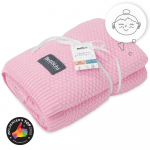 Bellochi Large bamboo blanket rosa for moms, 170x130 cm, pink