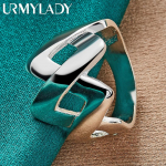 925 Sterling Silver Letter 7-10 # S&otilde;rmus naistele Moodsad v&otilde;luehted MR040 7