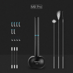 MOONN Global Version Bebird M9 Pro Smart Visual Ear Stick k&otilde;rvasisene puhastamise endoskoop 300W minikaamera Otoskoop Borescope Ear Picker Tool must