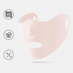 Naiste p&auml;ikesekaitsemask v&auml;lispordiks jalgrattas&otilde;iduks hingav pestav korduvkasutatav kahekihiline j&auml;&auml;siidist maskid UV-vastane p&auml;ikesekaitse n&auml;okate roosa