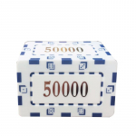 10tk/partii savi Las Vegase pokkerižetoonid 14g kasiinokaardi pokkerižetoonid meelelahutus dollari m&uuml;ndid kaardim&auml;ng LasVegas 50000 value 10pcs