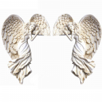 Lunastusingli ukseraami kaunistus Awakening Angel Wingsi ripatsiga ukseraami kaunistus vaigust ripatsiga kaunistus