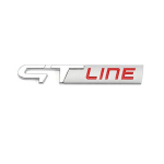 3D-auto metallist RS GT Line m&auml;rgi embleemi kleebis Renault Clio Megane Scenic laguna Logan Koleos Sandero Safrane jaoks A1 white
