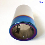 1 PIECE Titanium Black M performance Car Exhaust Tip muffler For BMW F10 F18 520i 523i 525i 528i F30 316i 318i 320i 328i sinine