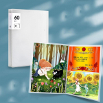 20/30/40/60 lehek&uuml;lge Teemantmaalide hoiuraamat kaust Maalide kunstiteoste kollektsioon 8K album l&auml;bipaistvad andmed Laste auhinna plakati hoiukott 60 Pages