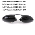 BMW 1 3 seeria jaoks E81 E82 E87 E88 E90 E91 E92 E93 2005-2009 Auto k&uuml;ljepeegli katte tahavaatekorgid Mustad k&otilde;rge kvaliteediga Black Pre-LCI4uz black