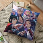 Demon Slayer padjap&uuml;&uuml;r Kimetsu No Yaiba Decor Cartoon padjap&uuml;&uuml;r Kamado Tanjirou pol&uuml;estrist padjap&uuml;&uuml;r kodu diivanile 45cm 15