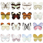 4 tk/pakend Ilus liblikas magnetiline j&auml;rjehoidja leheraamatu klipi marker, &otilde;pilaskooli kirjatarbed