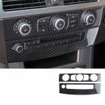 S&uuml;sinikkiust auto CD paneeli kleebise kleebise kaane sisemuse muutmise tarvikud BMW 5. seeria E60 2004-2010 jaoks Model A
