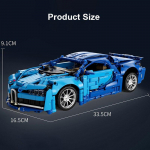 Super Speed ​​Racing Vehicle Koguge klotsid M&auml;nguasjad Kingitused poistele, lapsed No Original Box