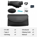 4k HD kaasaskantav professionaalne teleskoop 6x digitaalne suum 400 m infrapuna &ouml;&ouml;n&auml;gemise monokulaar jahipidamiseks video salvestamiseks Standard Kit