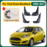 Pritsmevastased auto porikaitsed Ford Fiesta 7 Mk7 luukp&auml;rale 2009-2017 auto porilapid Pritsmekaitse eesmised tagumised poritiivad