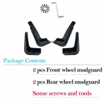 4tk porilappe Toyota Corolla Altis E170 2014 ~ 2017 porilaudade porilaudade porilappide kaitse pritsmeporikaitse auto Styline ees 4 pcs - Mudguards