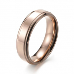 Lubatud abielus&otilde;rmused armastajale Rose Gold roostevabast terasest s&otilde;rmused paarile meestele naistele kihluspeo kingitused 6