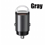 30w Usb Type C autolaadija Iphone 14 13 12 Pro Max 11 Mini Xs Xr Ipad Samsung Xiaomi Pd Qc 3.0 &uuml;likiire laadimisadapteri jaoks must