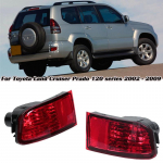 Auto tagatule tagumine p&otilde;rkeraua udutuli punane ilma pirnita Toyota Land Cruiser Prado 120 seeria GRJ120 TRJ120 FJ120 2002 - 2009 jaoks
