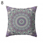 45x45cm Mandala Lill ruudukujuline padjakate padjap&uuml;&uuml;r Diivanvoodi autotooli sisustus 8#