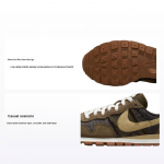 Nike Air Pegasus 83 Premium NAI-KE &ndash; &uuml;herealised unisex tossud, pruunid samet-pruun langevari-beež DZ6301-222 36