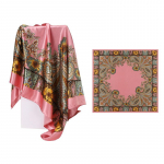 Kvaliteetsed luksuslikud siidist sallid peapael Sallid kaelasall naistele kett siidist sall naiste dekoratiivne sall 90*90cm