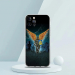 Armas animatsioonitelefon iPhone'ile 6 14 XR 13 12 Mini 6s Pro Max 11 7 Plus XS X 8 TPU silikoonist sirge pehme korpuse kate for Iphone 11 sinine