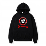 Meeste Pusad Mood Vintage OLYMPIA Fitness Harajuku Pullover Fliis Meeste kapuutsiga dressipluus Naiste Pusad Topid Y2K t&auml;navar&otilde;ivad 2XL