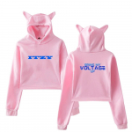 ITZY uus album Merch Hoodie kassik&otilde;rva uued disainid laheda printimisega Wonder Crop topid l&uuml;hike pullover naistele unisex 2XL