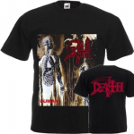 Unisex T-s&auml;rk Human By Death Metal Band Death Dtg Prinditud T-s&auml;rk S