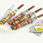 4 pakk roostevabast terasest kabob-grillikorve, grillkorvikomplekt, kabob-korve k&ouml;&ouml;giviljade, mereandide, liha grillimiseks