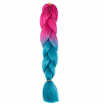 V&auml;rvikas Fashion Juuksepikenduste Gradient Color S&uuml;nteetilised Juuksed Mugav 17#