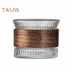 L&auml;bipaistev joogikruus, k&otilde;rge temperatuurikindel hoiustamine Mood P&otilde;letusvastane klaasist teetass puidust r&otilde;ngaga majapidamistarbed B