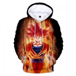 Kevad-s&uuml;gis Anime 3D Prinditud Pusad Meeste/naiste dressipluus Goku taskukapuuts Mood Streetwear Goku dressi&uuml;likond Suured topid XXL