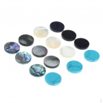 1 Set trumpet type valve Finger Buttons, Colorful Shell accessories