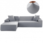 Diivanikatted elutoa jaoks Elastne tahke nurgadiivani kate L-kujuline Chaise Longue Slipcovers Tooli kaitse 195-230cm h&otilde;be