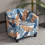 Spandex vanni tooli kate geomeetrilise tr&uuml;kiga Club Tugitooli libisemiskate Elastne pestav istmekorpuse kaitse elutuppa kodu