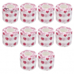 10 tk K&auml;paprindiga lemmiklooma m&auml;his Isekleepuv mittekootud kangast teip Veniv Mugav kassihaavade esmaabi 2.5cm roheline