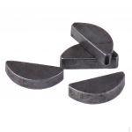 4x Metric Woodruff Key Set 12.5mm x 3mm 2.5mm (L. W. Thickness)
