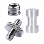 1/4 tolli kuni 3/8 keermega kruvikinnitusadapter, kaamera kruvi, metallist statiiv