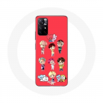 &Uuml;mbris Xiaomi Redmi Note 11s 5G BTS TinyTAN Animation BT21 plakati jaoks
