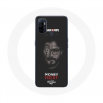 Coque Oppo A53 La casa de papel Professor split Money Heisti 5. hooaeg