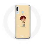Coque pour Samsung Galaxy A20e BTS TinyTAN Animation Suga